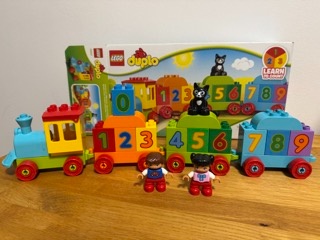 Lego duplo 10847- Vláček s čísly