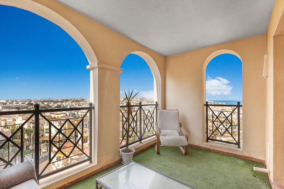 Španělsko, apartmán s výhledem na moře