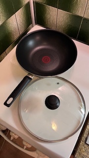 Tefal pánev Wok + poklice