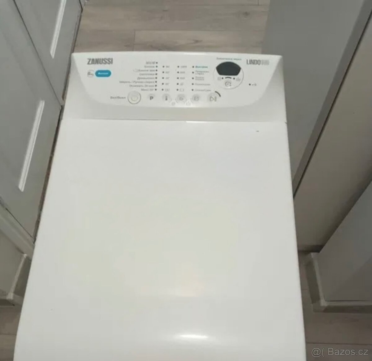 Horem plněná pračka zanussi 6kg