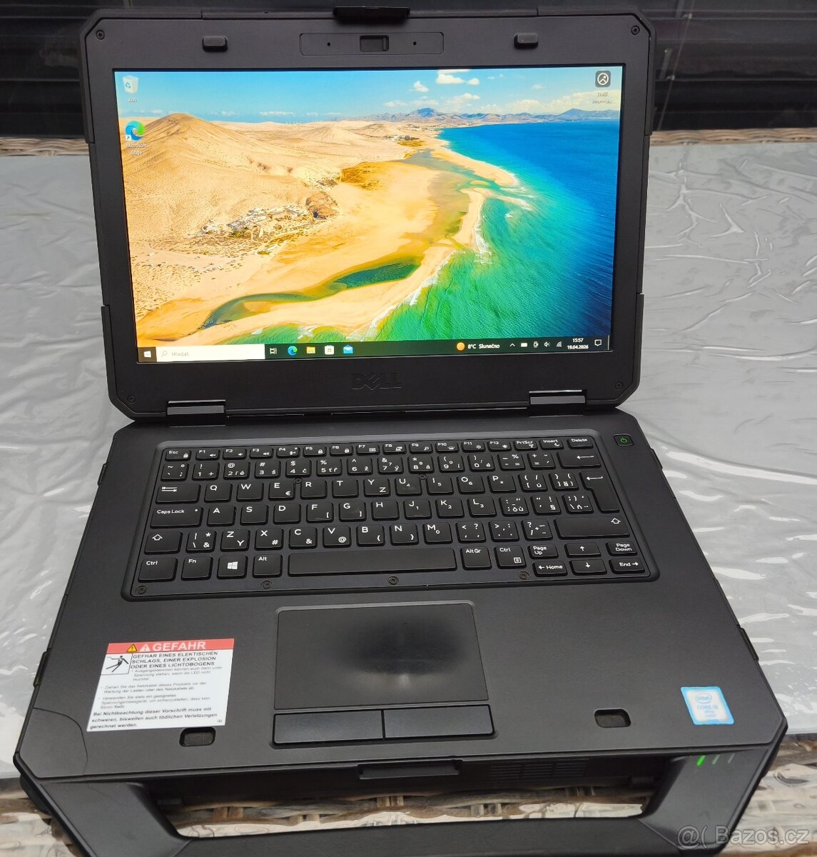 Dotykový odolný notebook Dell Latitude Rugged E5414 /8GB RAM