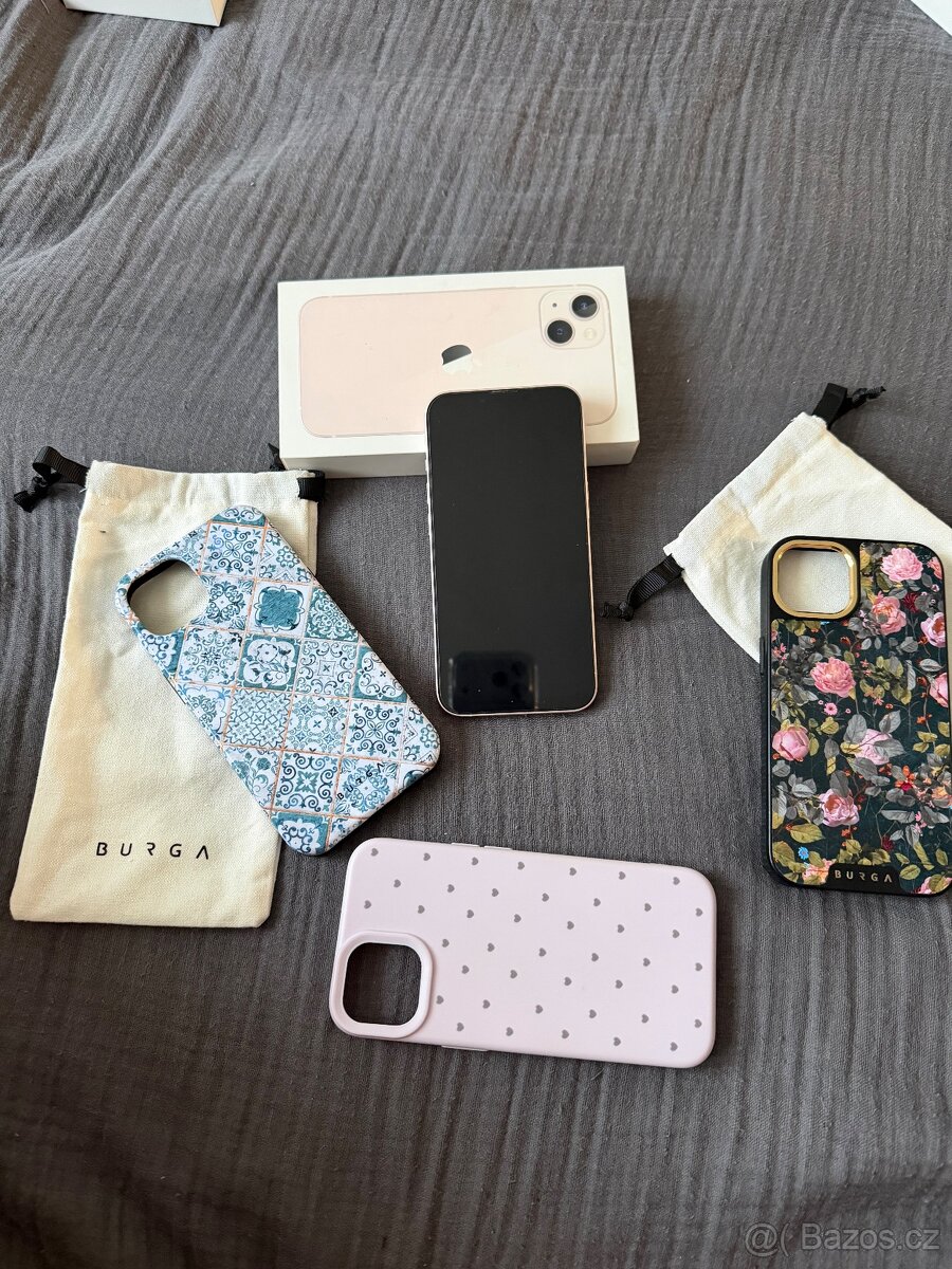 Apple iPhone 13 128GB růžový