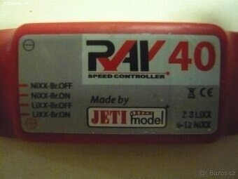 Regulátor RAY 40, RAY-40 -