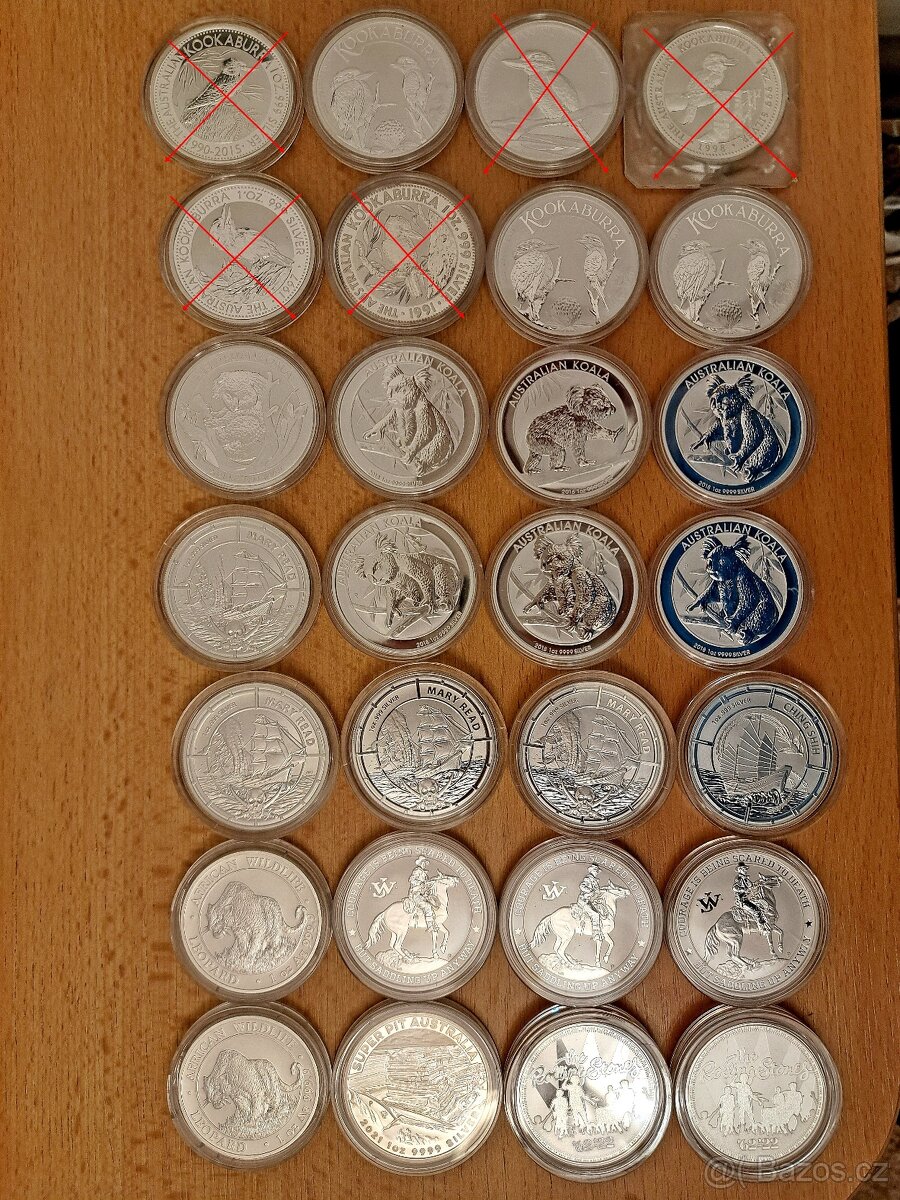 Investiční Stříbro mince 66 OZ