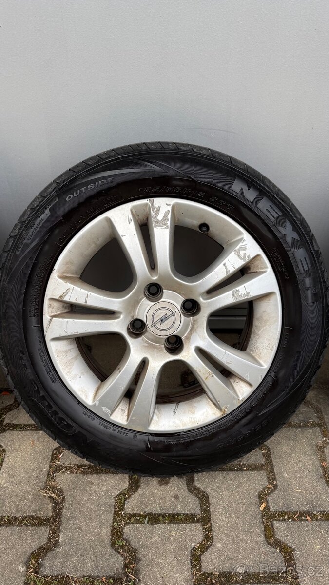 185/65R15 + Alu kola OPEL 6Jx15