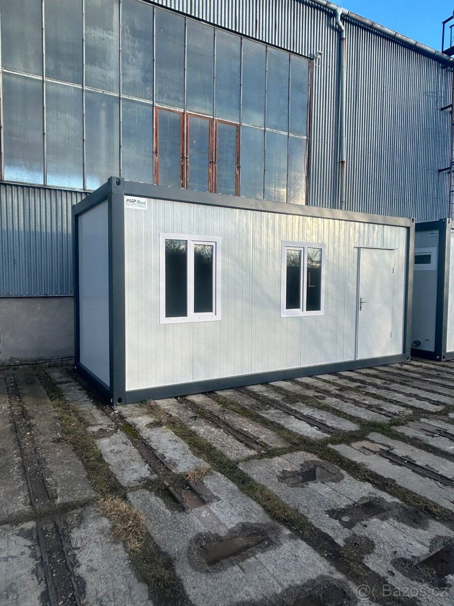 Obytný kontejner PMP o rozměru 2,4 x 6 m
