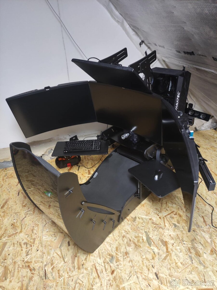 Overpower formula Pro simracing kokpit + prislusenstvi