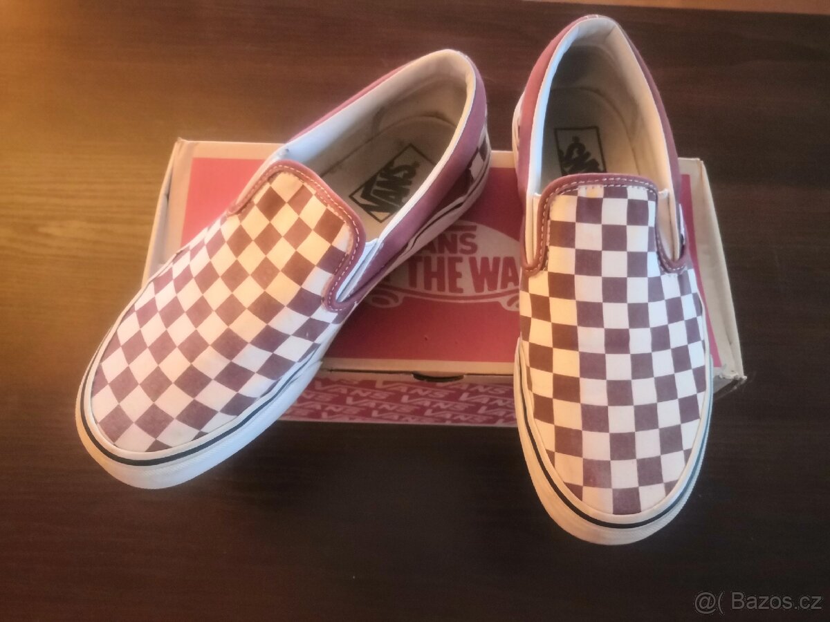 Prodám slip-on tenisky Vans, vel. 38