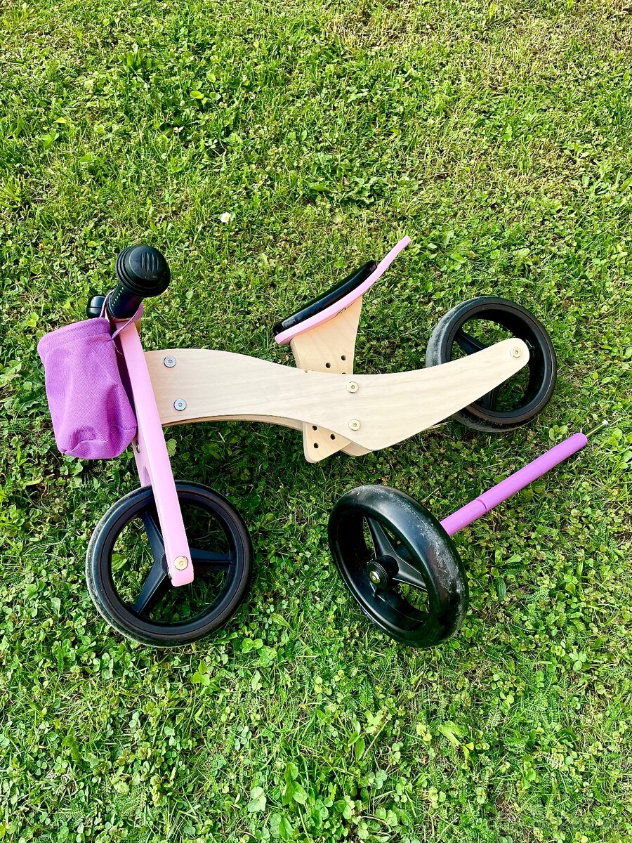 První odrážedlo 2v1 Trike