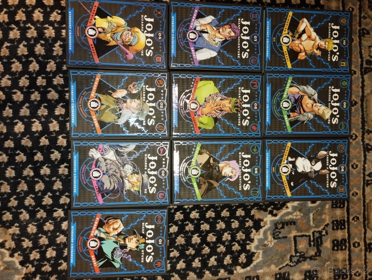 Manga Jojo's Bizzare adventure (JJBA) part 3 vol. 1-10