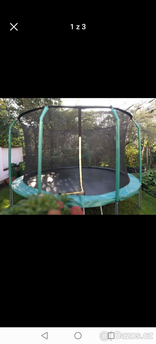 Prodám trampolínu 3.66m