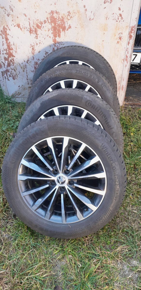 ALU kola ŠKODA Kodiaq 235/55 R18