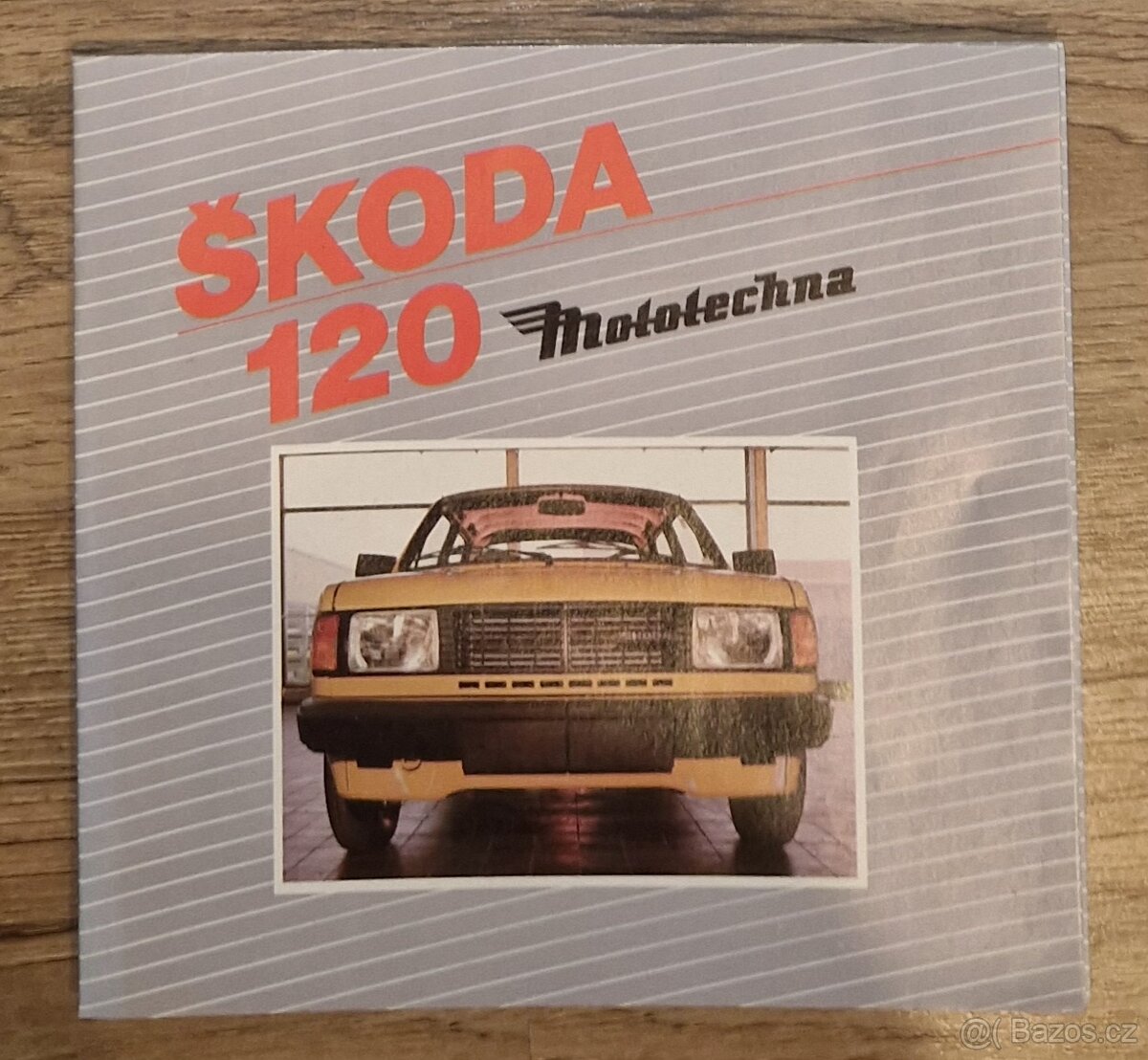Reklamní prospekt - Škoda 120