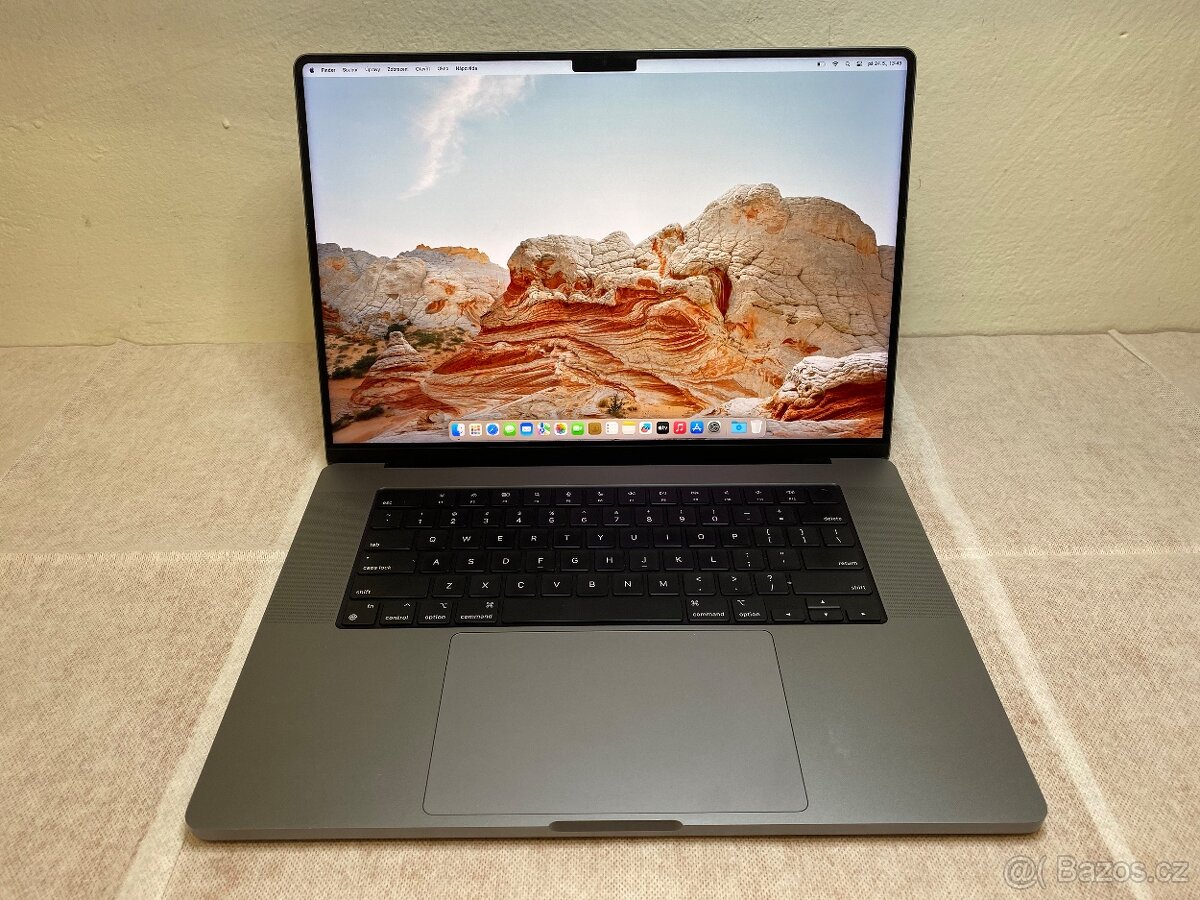 16 Apple MacBook Pro M1 MAX SSD 1TB ZÁRUKA 32jádro Grafika