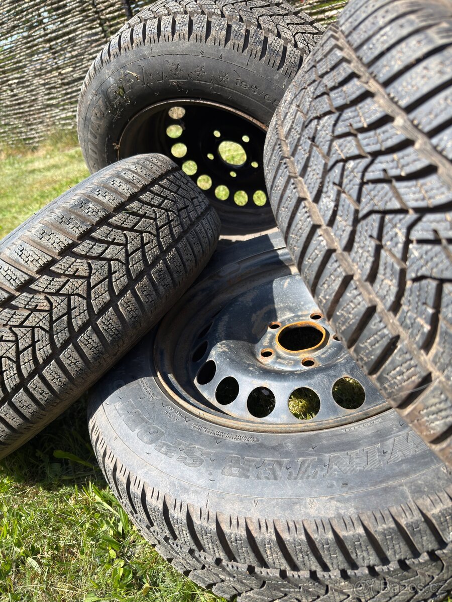 Zimní pneumatiky Dunlop 195/65/15