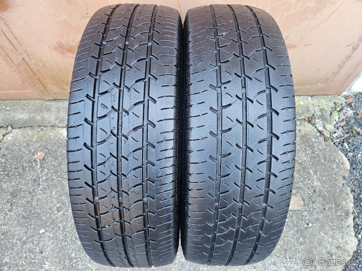 2 Letní dodávkové pneumatiky Barum Vanis 2 195/70 R15C