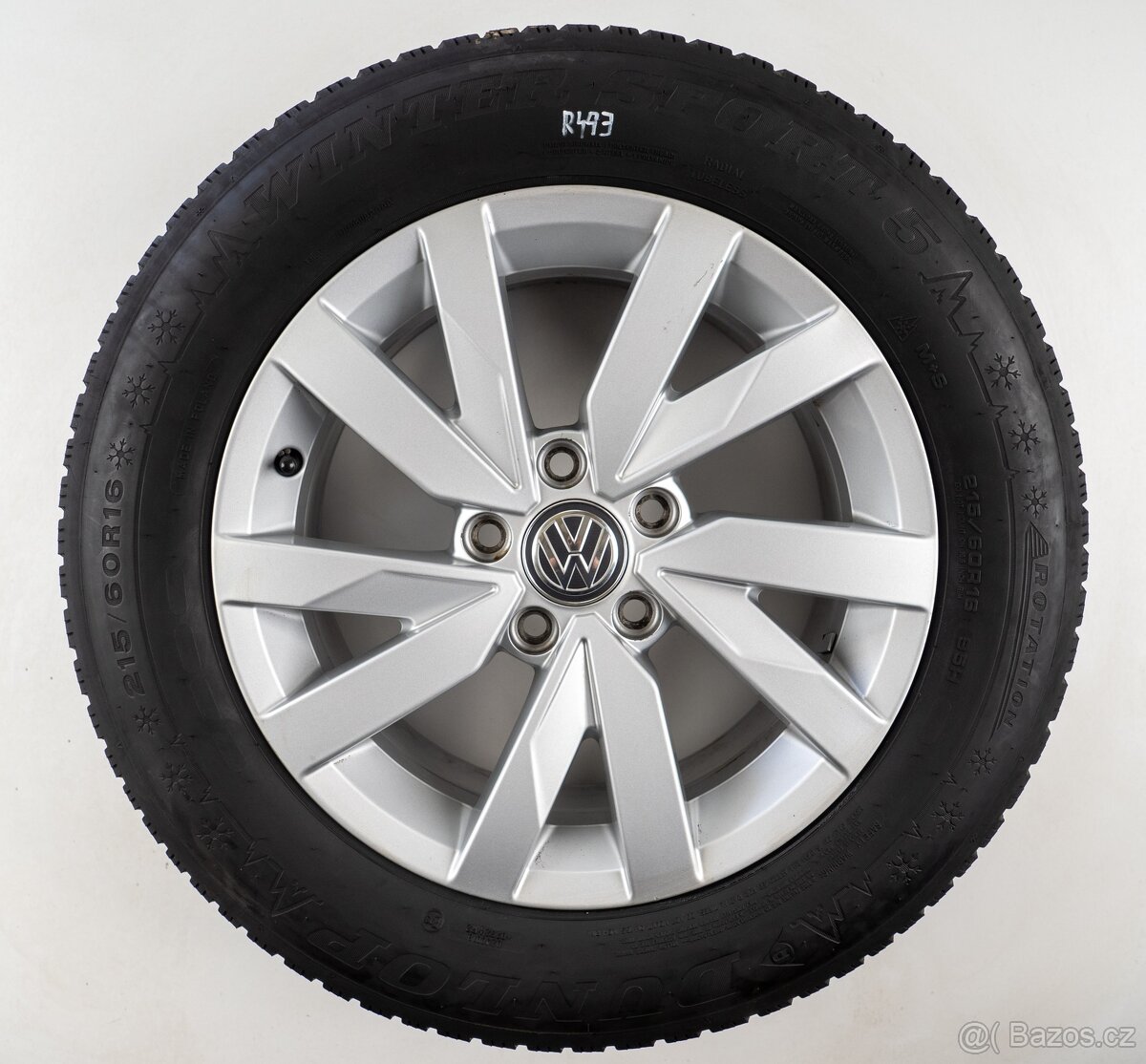 Volkswagen Passat - Originání 16" alu kola - Zimní pneu