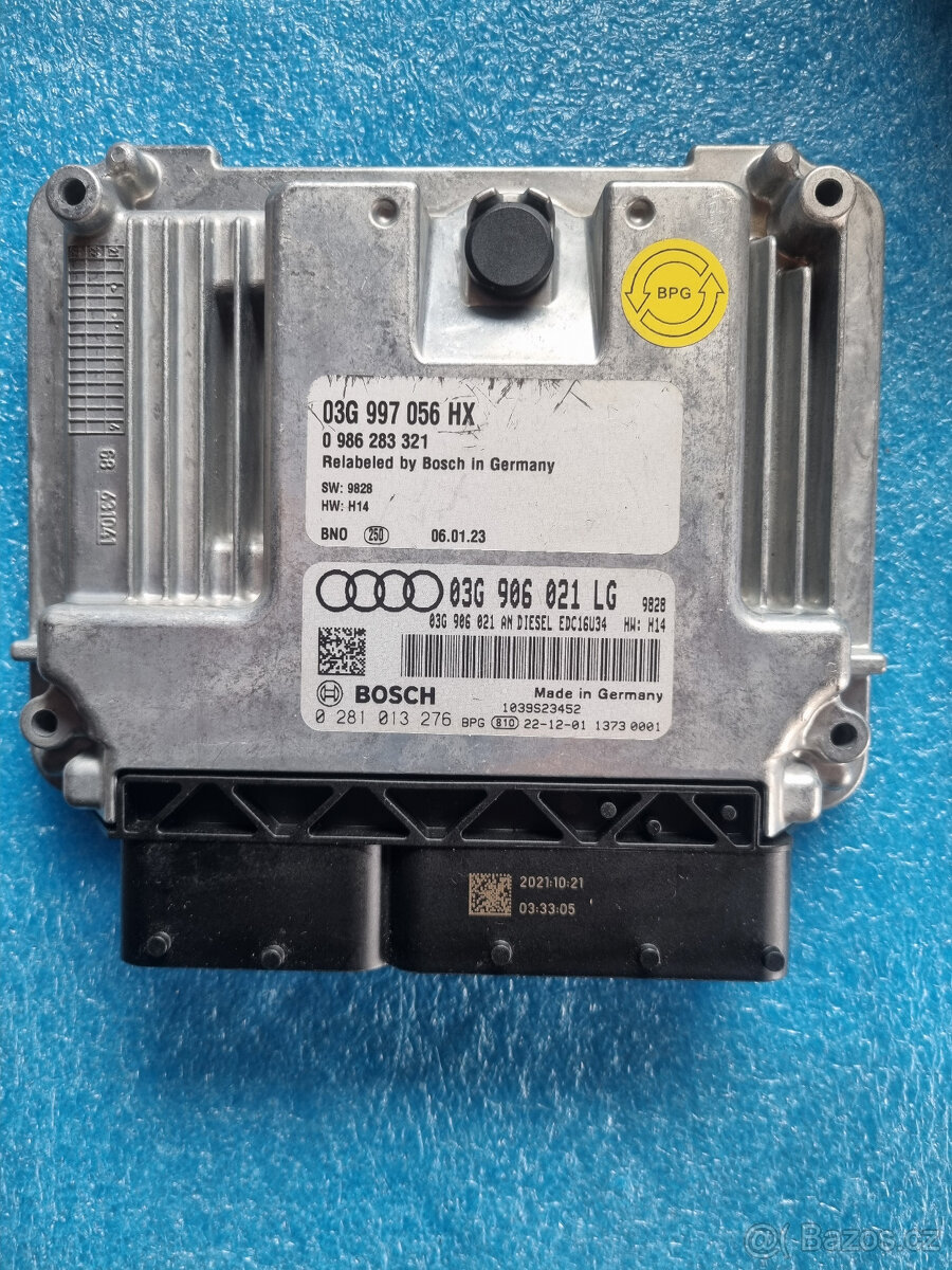 Prodám ŘÍDICÍ JEDNOTKU MOT0RU 03G906021LG 0 281 013 276
