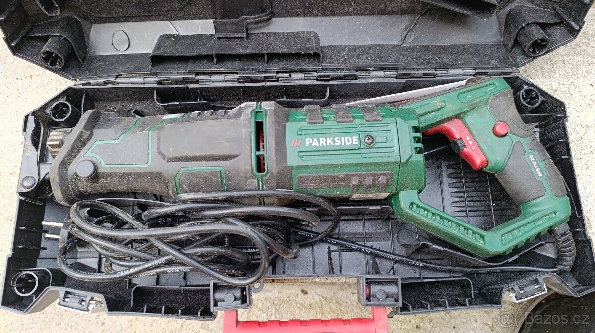 Pila ocaska mečová elektrická Parkside PFS710D3 použitá