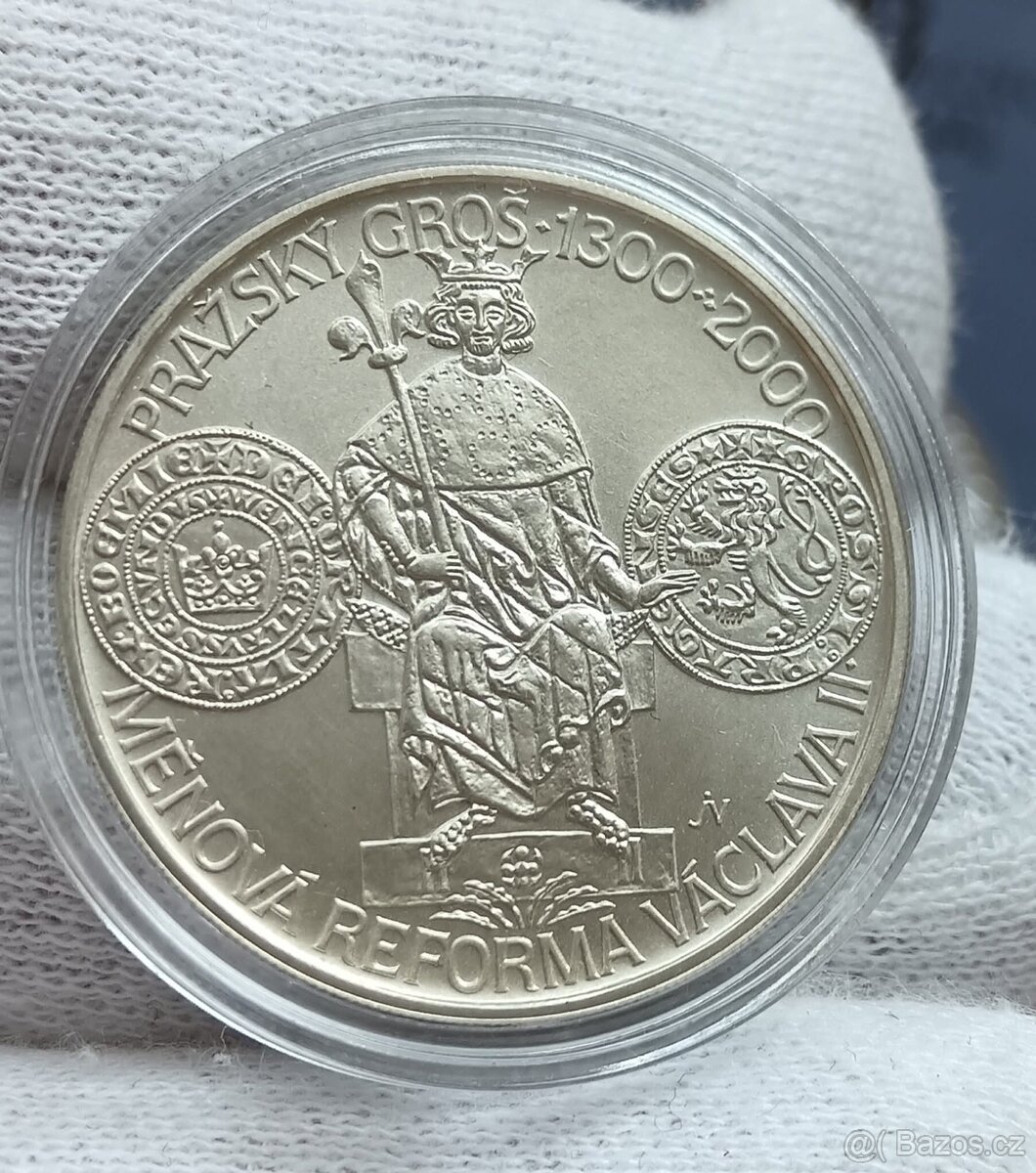 200kč ČNB 2000/Ražba Pražských Grošů