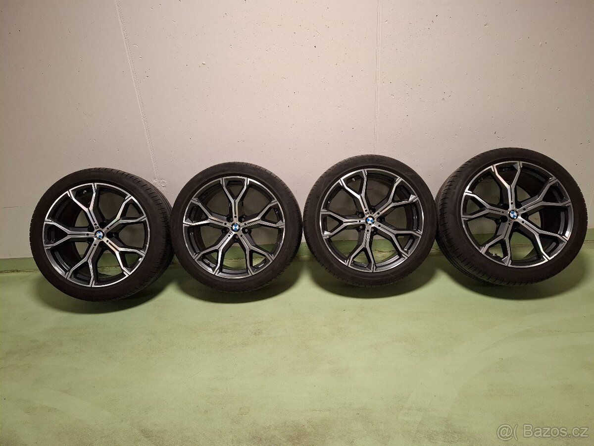 Originál letní sada 21" BMW G05, X5, X6 style 741M