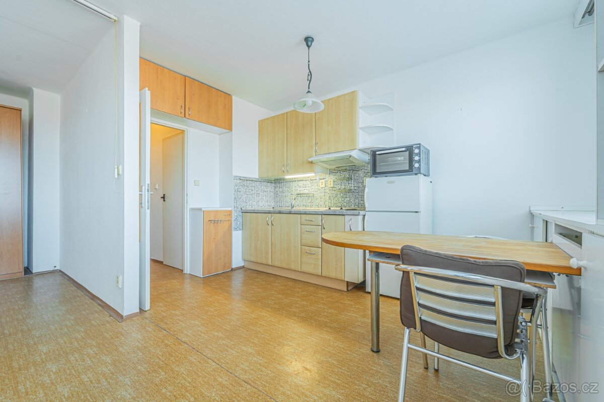 Pronájem 1+kk,30m2,8NP u metra Hloubětín