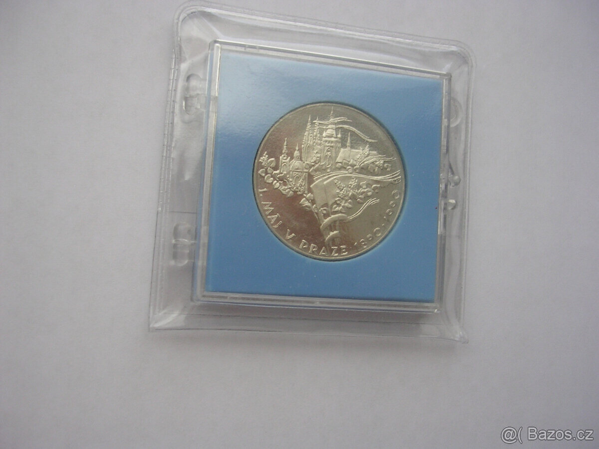 100 Kčs 1990 1.Máj Nevydaná PROOF - dodatočne puncovaná