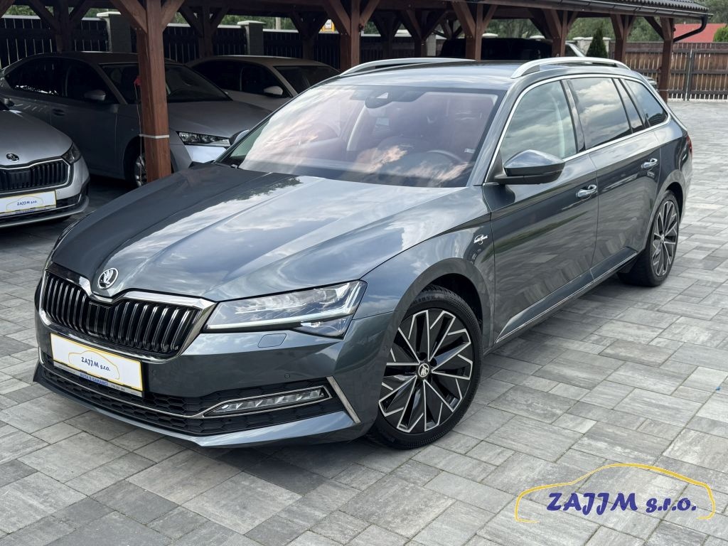 Škoda Superb L&K 2.0TDI 147kw 4x4 DSG 1/2021 150.000km DPH