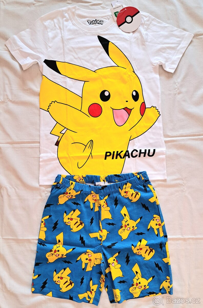 Chlapecký letní set Pokémon Pikachu vel.134