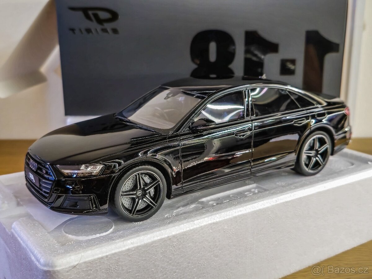Audi S8 Black 1:18 GT Spirit