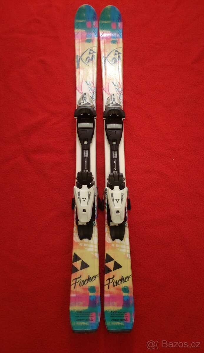 Lyže Fischer 120 cm.