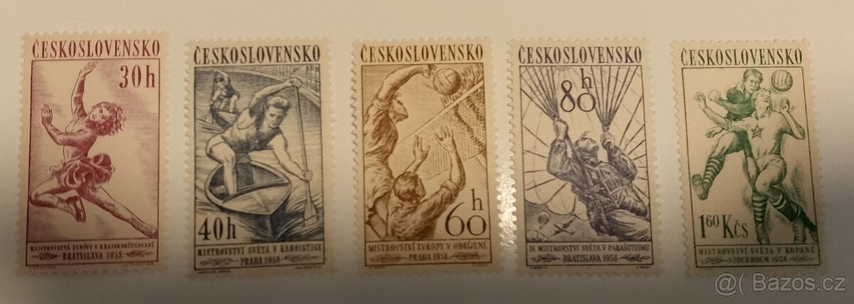 Známky ceskoslovensko