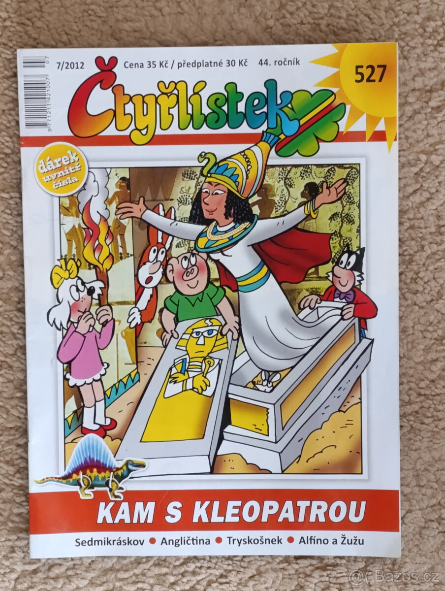 Čtyřlístek 7/2012 (číslo 527)