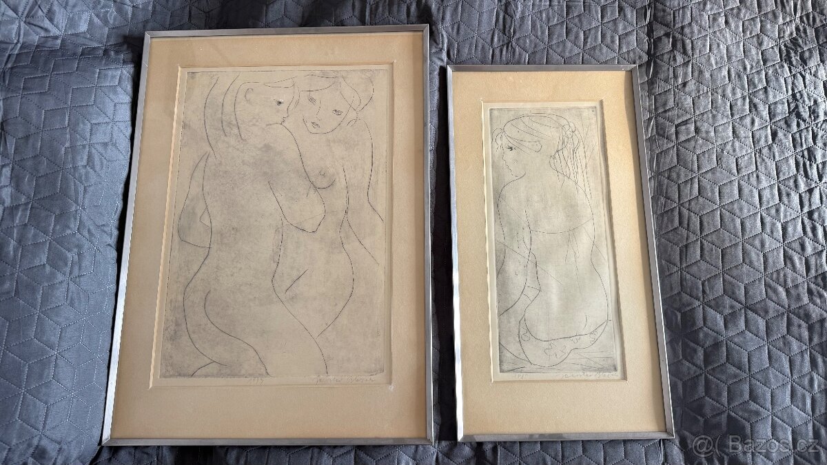 Jaroslav Blažek – kresba tuší? 