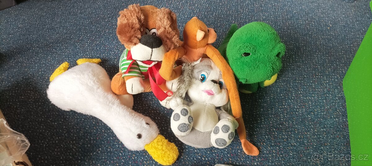 Plyšáci a hračky zdarma