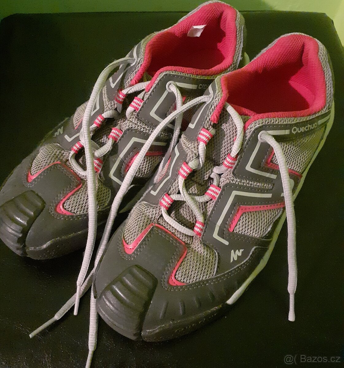 Šedorůžové dívčí boty