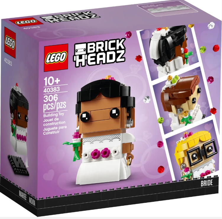 Nové: LEGO 40384 Ženich + LEGO 40383 Nevěsta