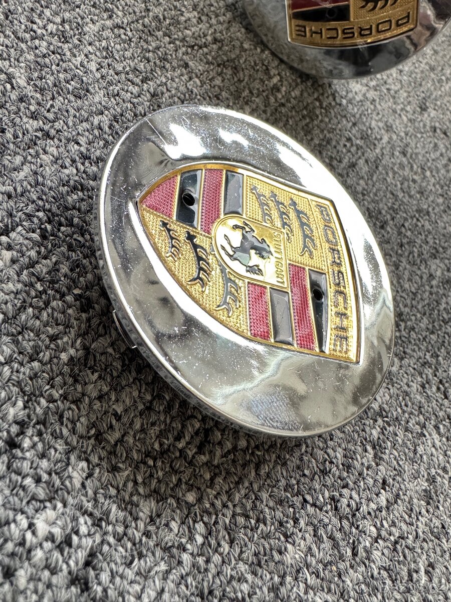 Pokličky chrom na Porsche, Macan, Cayenne, Boxter, Panamera