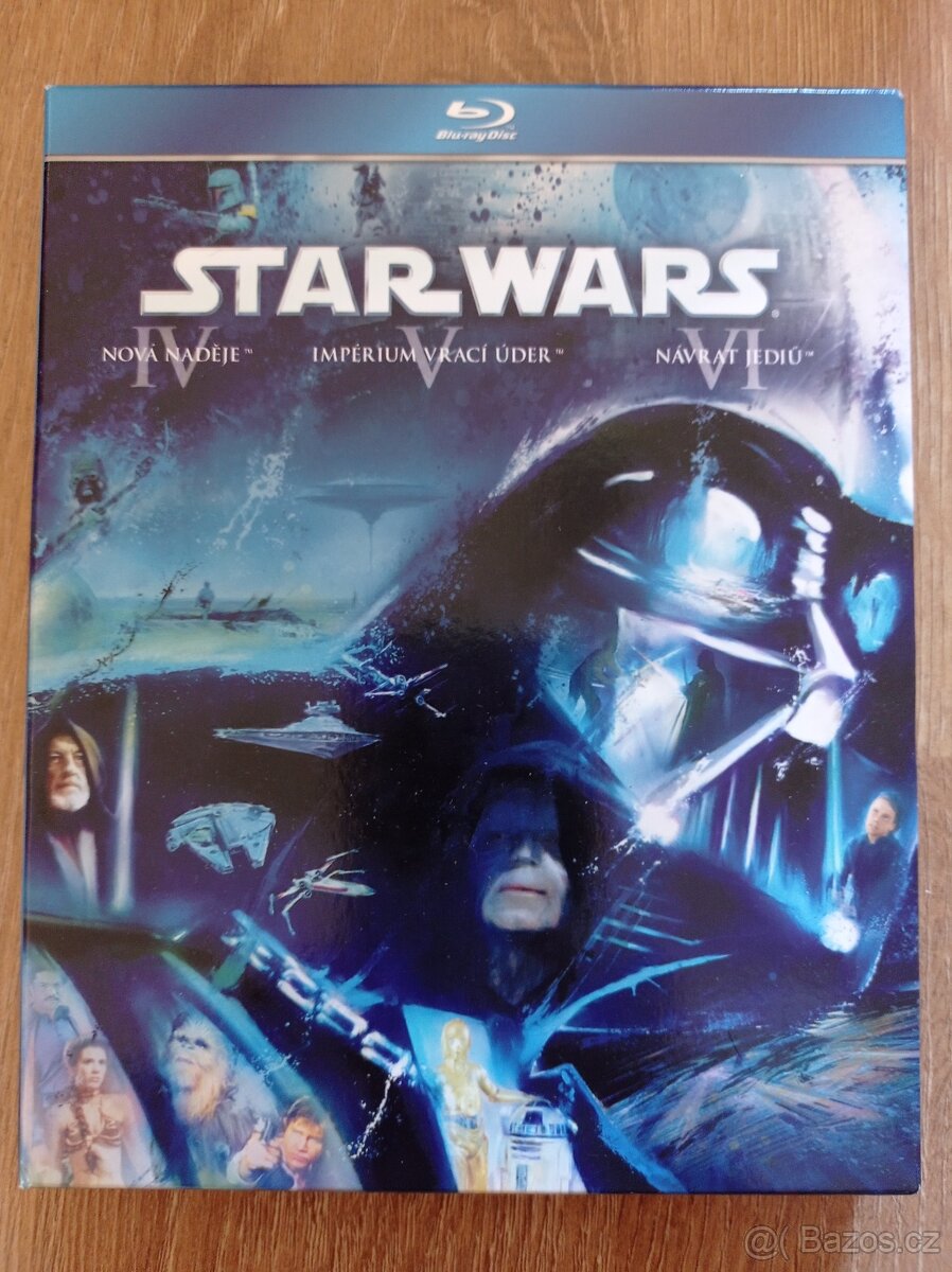 STAR WARS : BLU-RAY 3 Disková sada