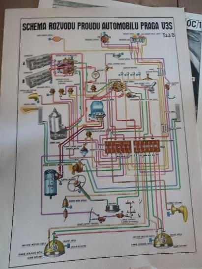 Praga V3S schéma