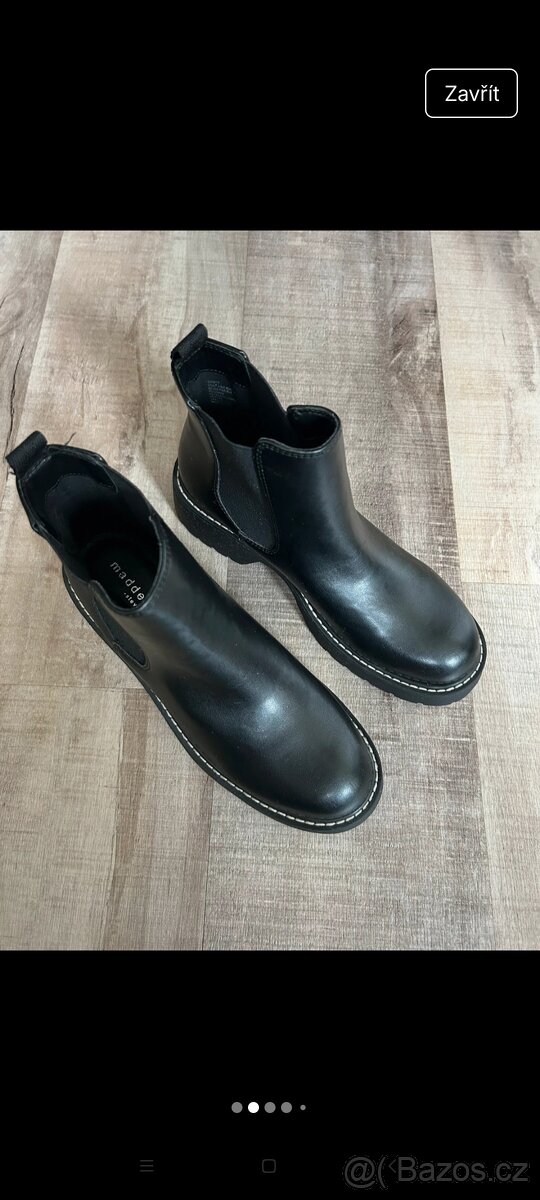 Dámské kotníkové kozačky 38 Steve Madden