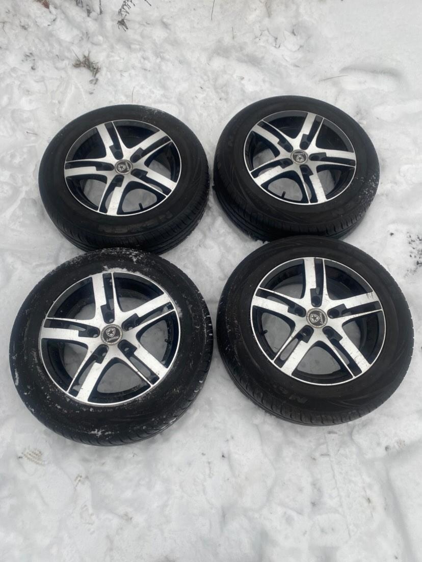 Alu kola letní 5x114,3 15 sada 185 65 16 5,5JET40 Kia