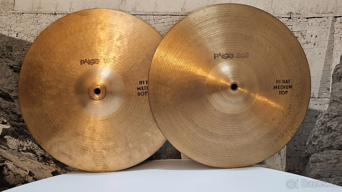 PAISTE 505 HI-HAT 14“