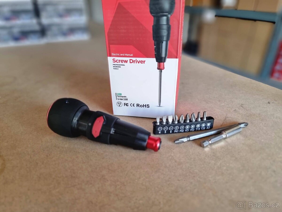 Prodám nový elektrický šroubovák LSD004