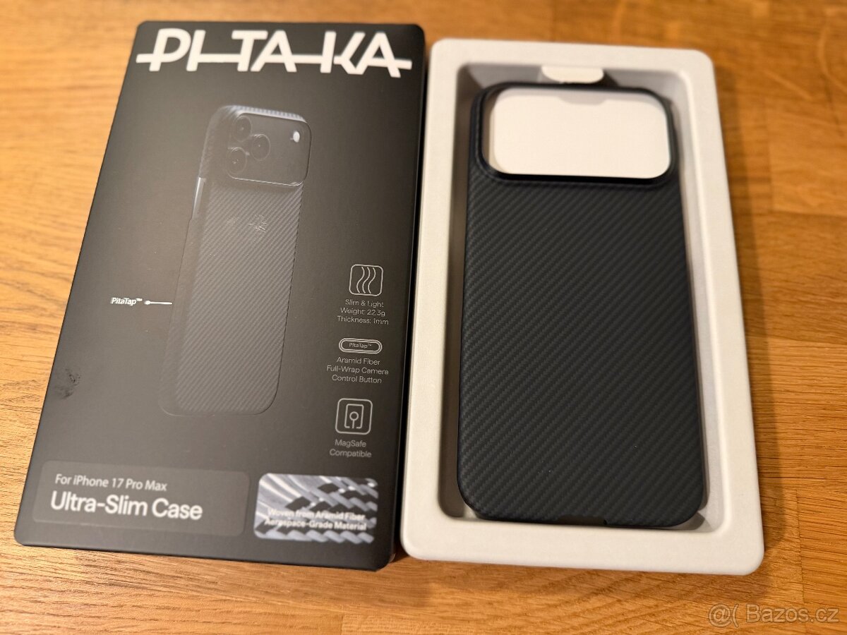 Pitaka Ultra-Slim Case iPhone 17 PRO MAX - nový