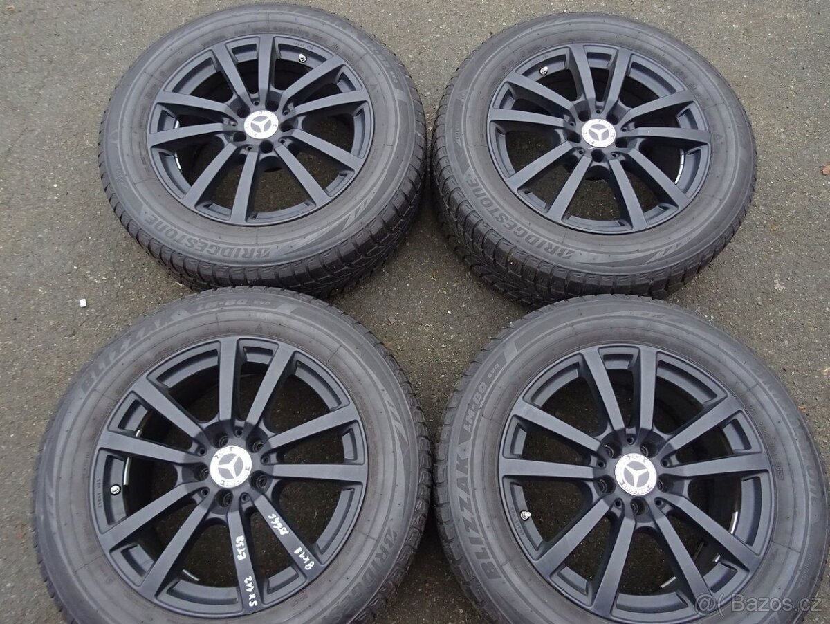 Alu disky na Mercedes GLC, 18", 5x112,ET 38, zimní sada