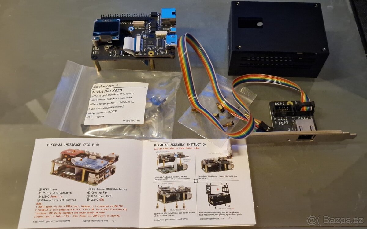PiKVM 3A - Raspberry Pi 4 KVM kit