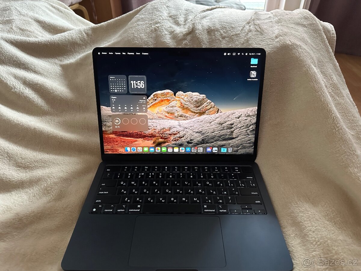 MacBook Air 13,6 2022 8gb/256
