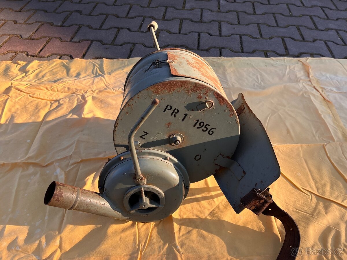 Historický postřikovač