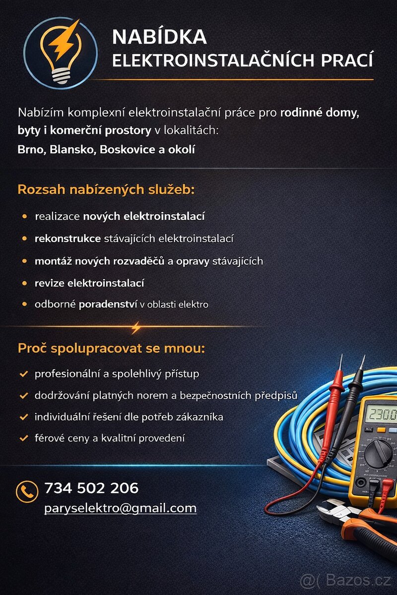 Elektroinstalační práce